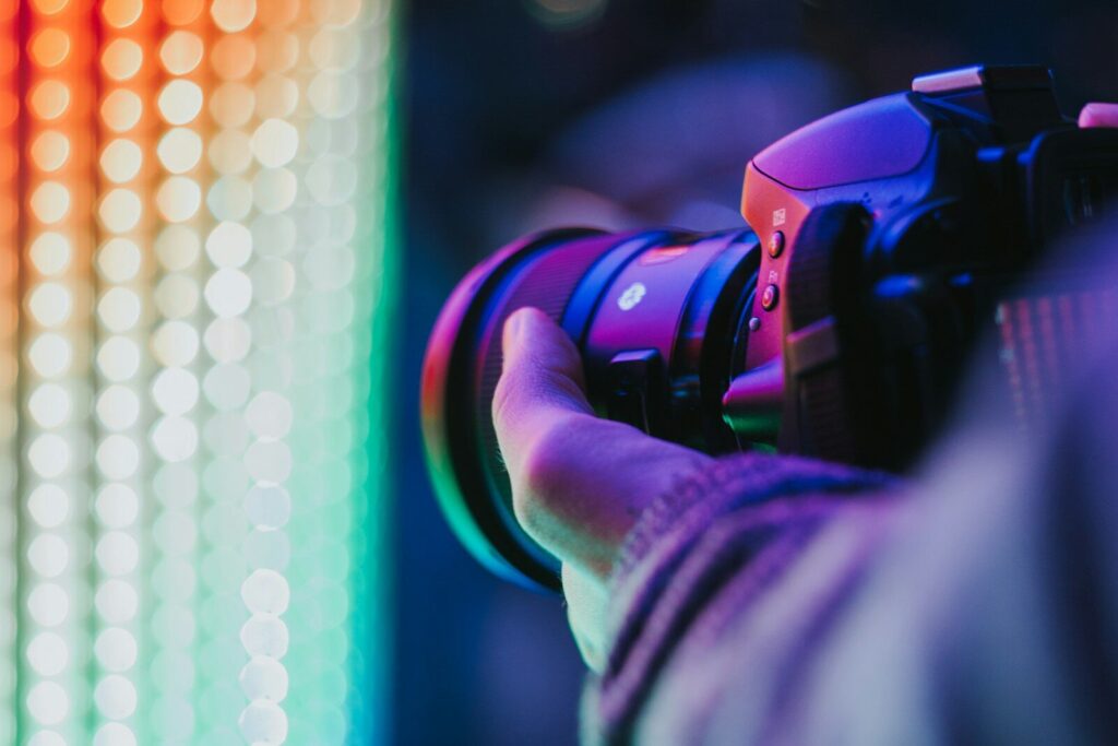 Various lighting techniques for photography
